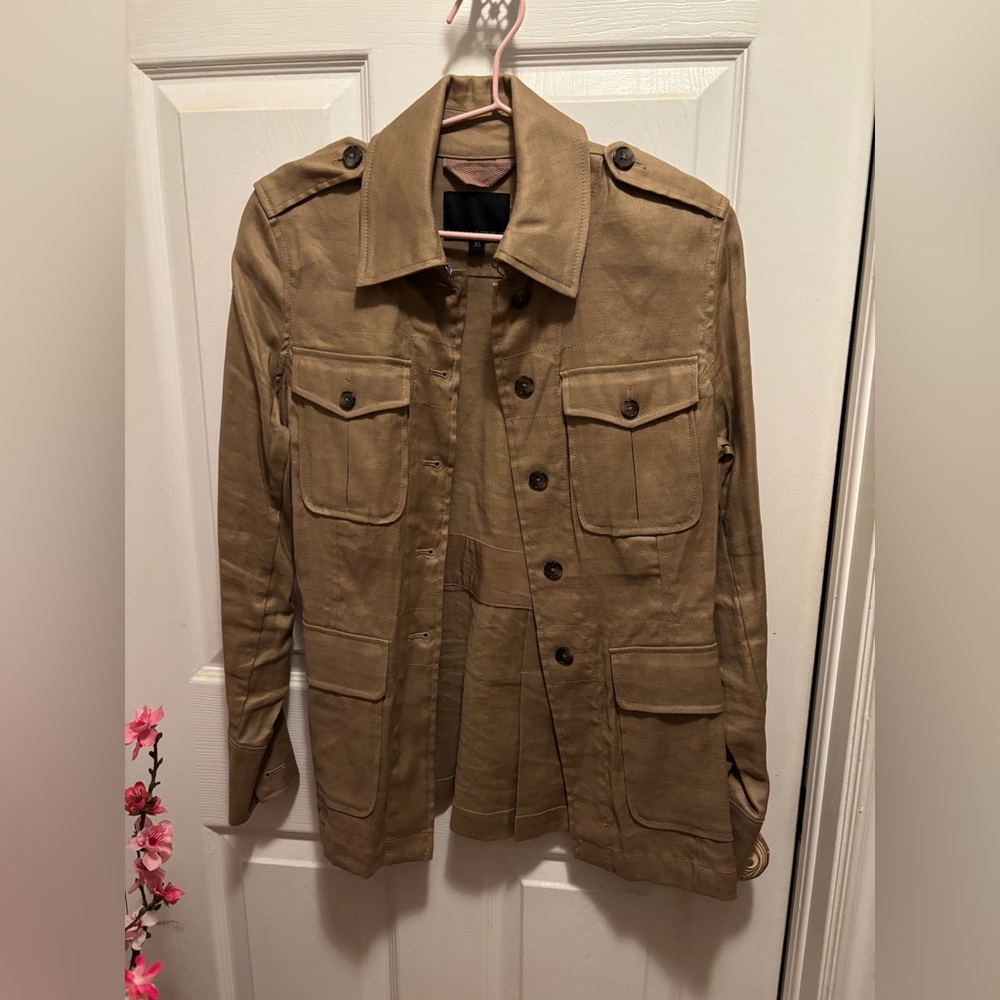 Banana Republic Heritage Linen Safari Jacket